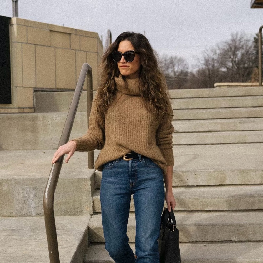 Everlane alpaca wool sweater